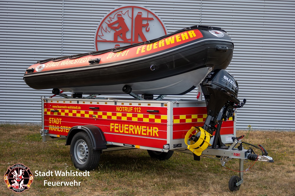 Anhänger Rettungsboot