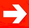 Weg zum Feuerlöscher